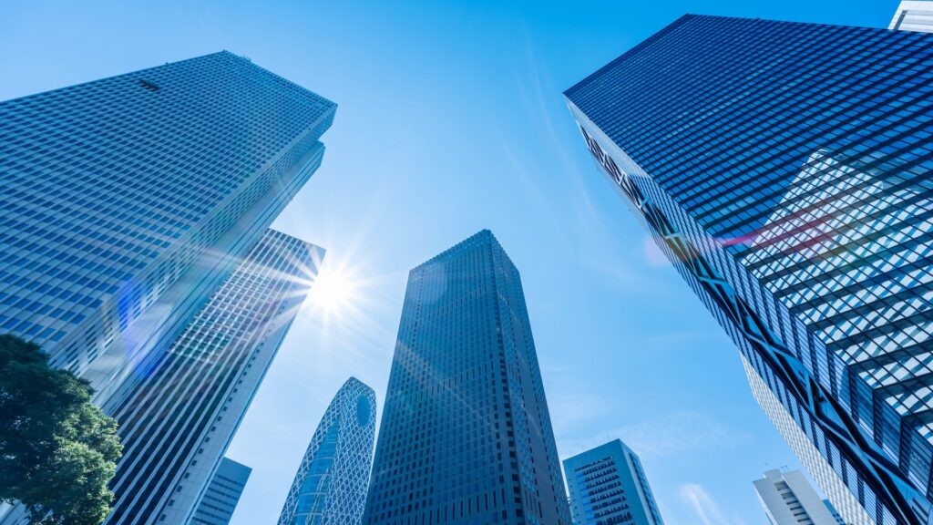 東京都の高層ビル